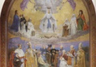 Cappella decorata in mosaico (Basilica di Lourdes) 
